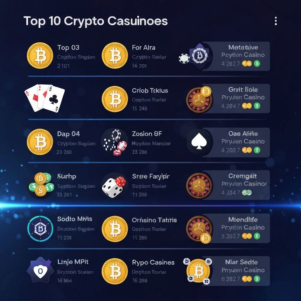 Top 10 Crypto Casinos 2024: Complete Guide to the Best Bitcoin Gaming Sites